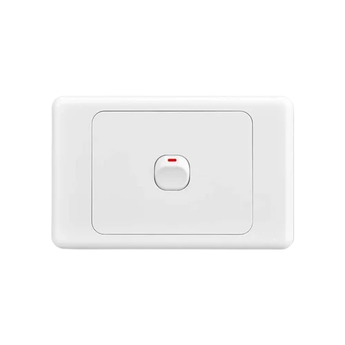 Australian Newzealand Standard Wall Socket Outlet SAA General Purpose Single Power Outlets And Light Switches Horizontal Mount