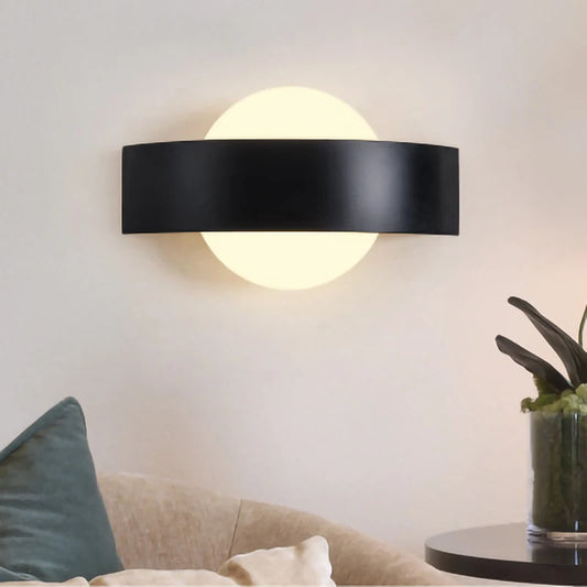 Nordic Modern Simplicity LED Wall Lamp Acrylic Round and Square Indoor Wall Sconces Bedroom Living Room Stairs Lighting Fixture