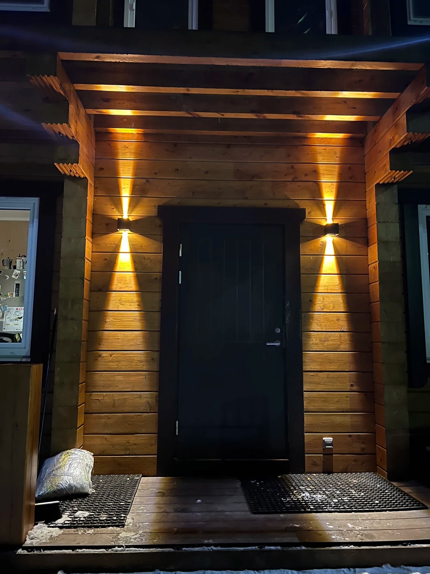 IP65 LED Wall Lamp Outdoor Sconce Balcony Porch Light Garden Yard Aisle Decor Lighting Indoor Bedside Lamp Aluminium AC110V 220V