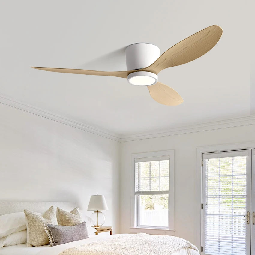 FUMANJIA 36/42/52 Inch Inverter Ceiling Fan with Light, Super - Silent, Ideal for Bedroom, Dining, Living Room & Office