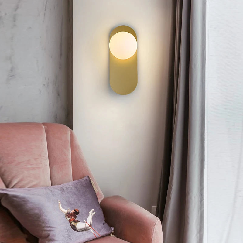 Interior LED Wall Lamps Wall Lights with G9 Bulb for Bedroom Black Gold LED Wall Lamps Wall Sconce for Home Luminuaire Lighting
