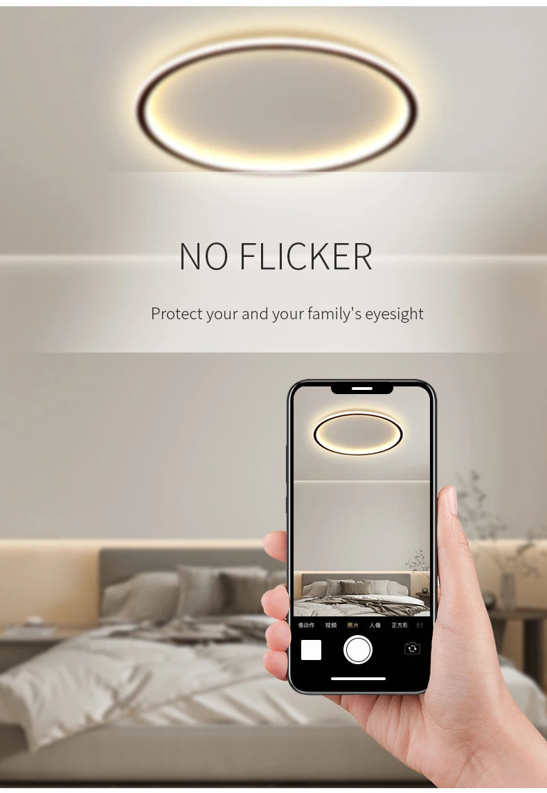 Modern Ultrathin LED Ceiling Lamp For Living Room Bedroom Aisle Study Room Balcony Light Home Decor Lighting Chandelier Fixture