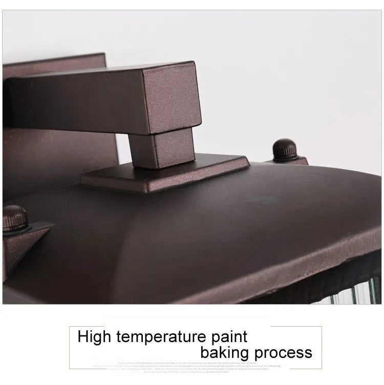 Outdoor Wall Lamp Metal Waterproof Outside Wall Lights AC90-260V Exterior Wall Lighting for Hotel Villa Big Porch Garden Gate