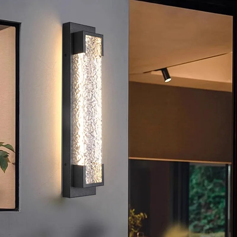 Outdoor wall light LED waterproof garage stainless steel garden terrace 110V 220V external wall porch balcony courtyard light