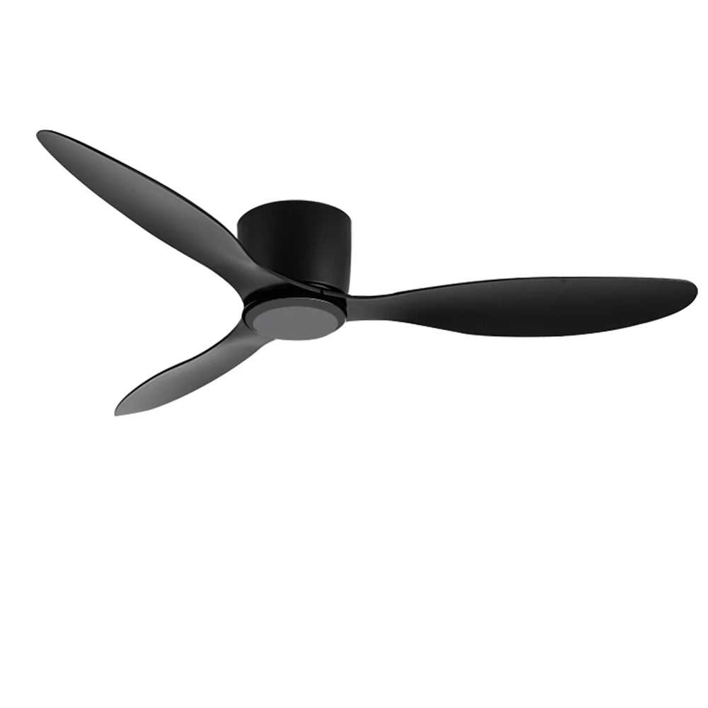 Simple Large Electric fan Remote Control APP dimmable Ceiling Fan No lights Indoor home decoration fan Bedroom Living room fans