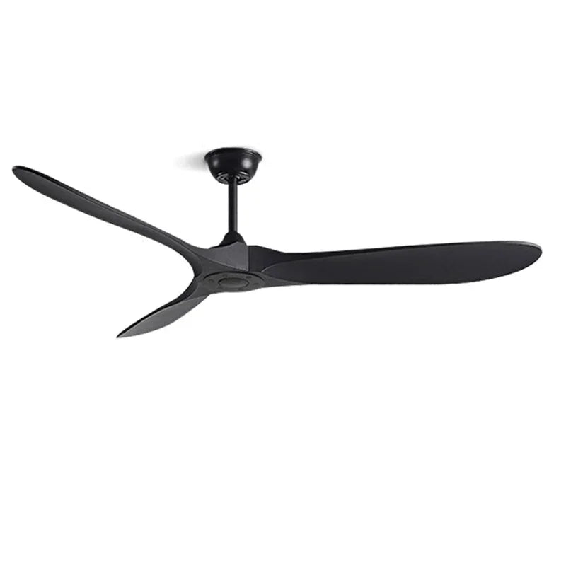 52 Inch Walnut Ceiling Fan, Remote Control with Adjustable Lights, 3 Fan Blades Reversible DC Motor Ceiling Fan, Decorative Fan