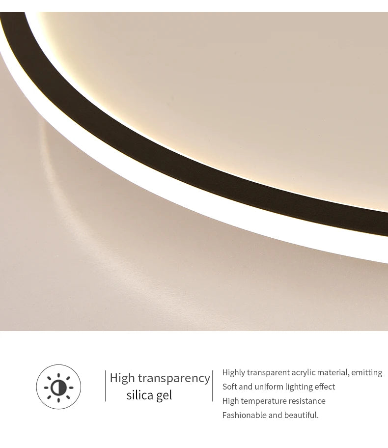 Modern Ultrathin LED Ceiling Lamp For Living Room Bedroom Aisle Study Room Balcony Light Home Decor Lighting Chandelier Fixture