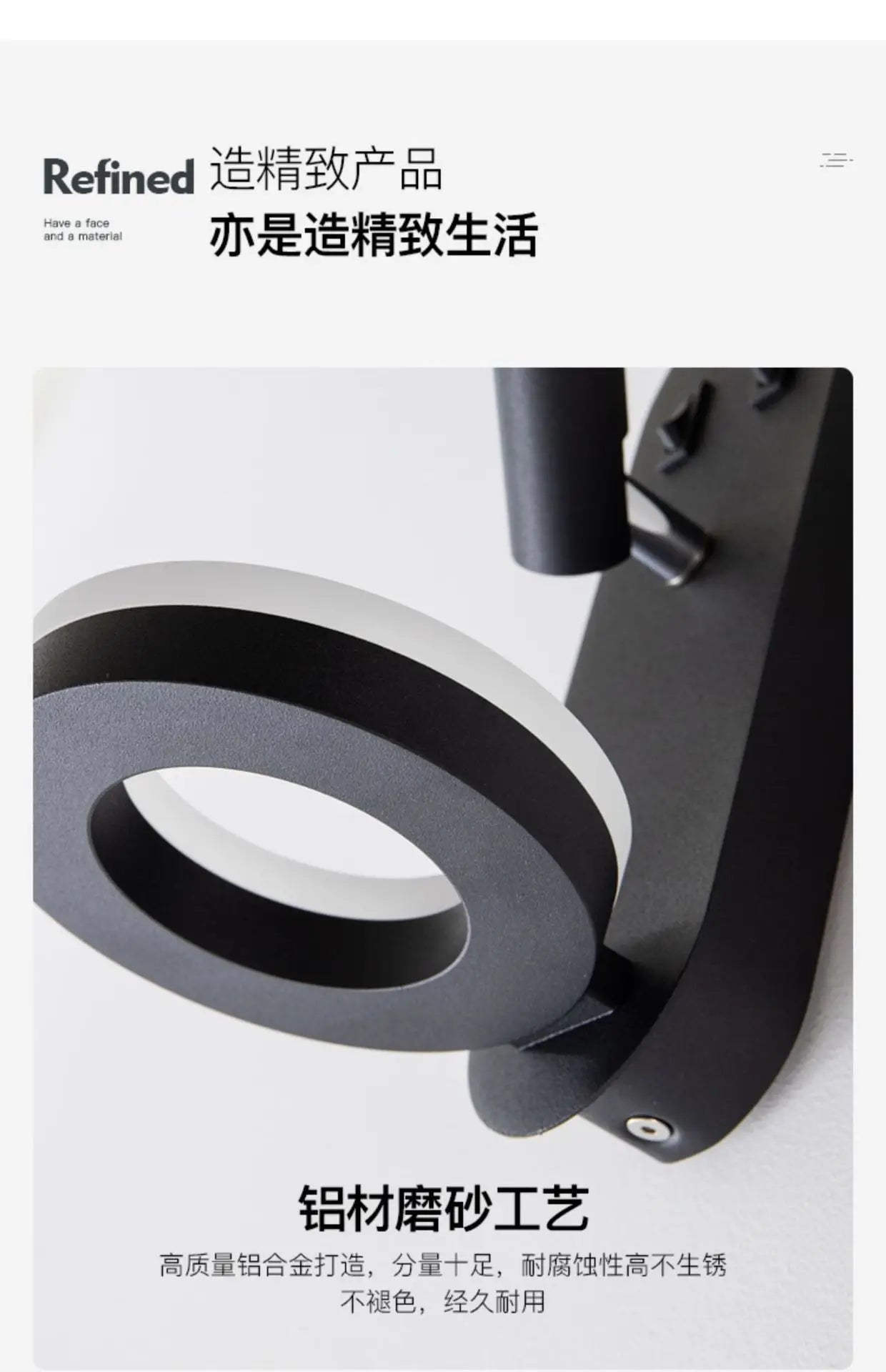 New Minimalist Wall Lamp Rotatable Spotlight Creative Bedroom Bedside Lamp Design Modern Led Wall Sconce ligjt for Hotel Rooms