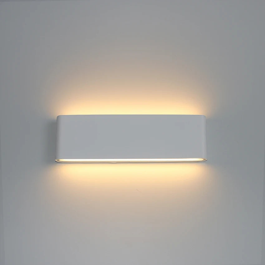 20W LED Aluminum IP65 Waterproof Outdoor Wall Light 30cm,Dual-Sided Lighting for Porch/Garden/Garage 110V 2220V