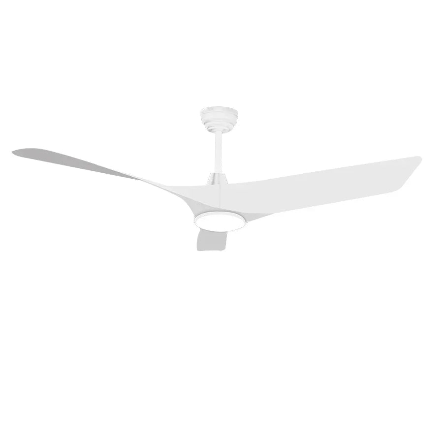 52 Inch Walnut Ceiling Fan, Remote Control with Adjustable Lights, 3 Fan Blades Reversible DC Motor Ceiling Fan, Decorative Fan