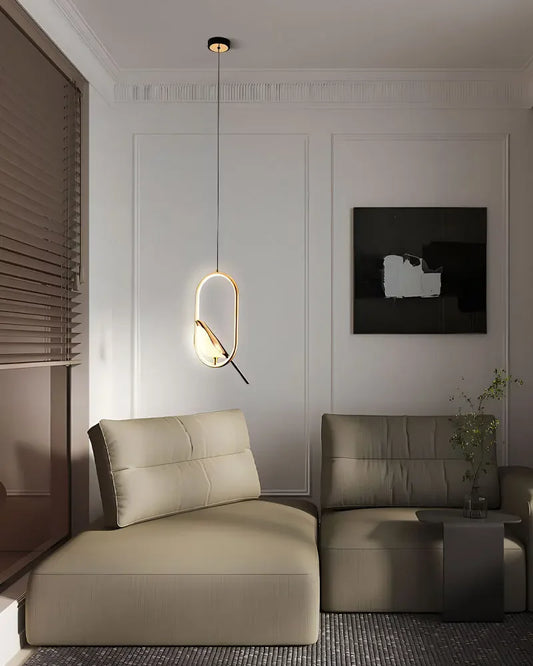 Luxury Home Decor Bird Pendant Light Alloy Plating Body Acrylic Lampshade Hanging Lamps LED Bar Dining Rotatable Bird Chandelier