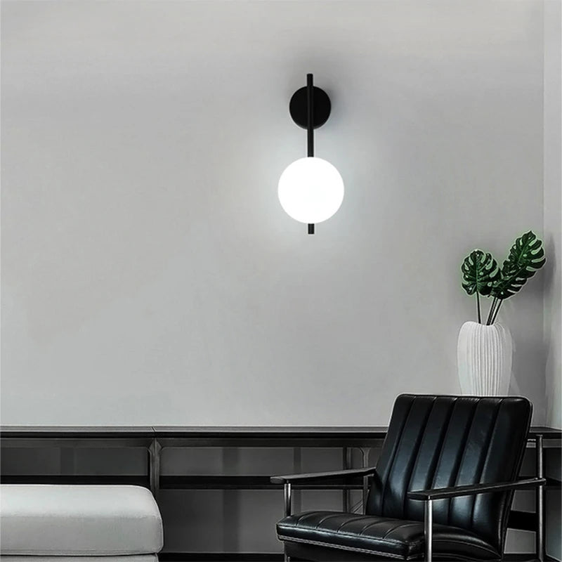 Interior LED Wall Lamps Wall Lights with G9 Bulb for Bedroom Black Gold LED Wall Lamps Wall Sconce for Home Luminuaire Lighting