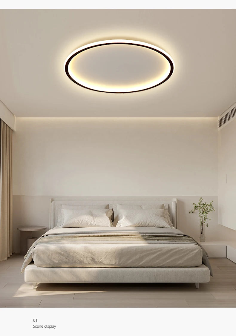 Modern Ultrathin LED Ceiling Lamp For Living Room Bedroom Aisle Study Room Balcony Light Home Decor Lighting Chandelier Fixture