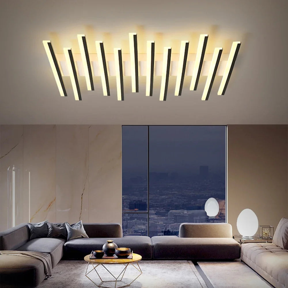 Modern Ceiling Light Luxury Nordic Ceiling Light Fixture LED Remote Control APPCeiling Chandelier Home Decoration Lighting