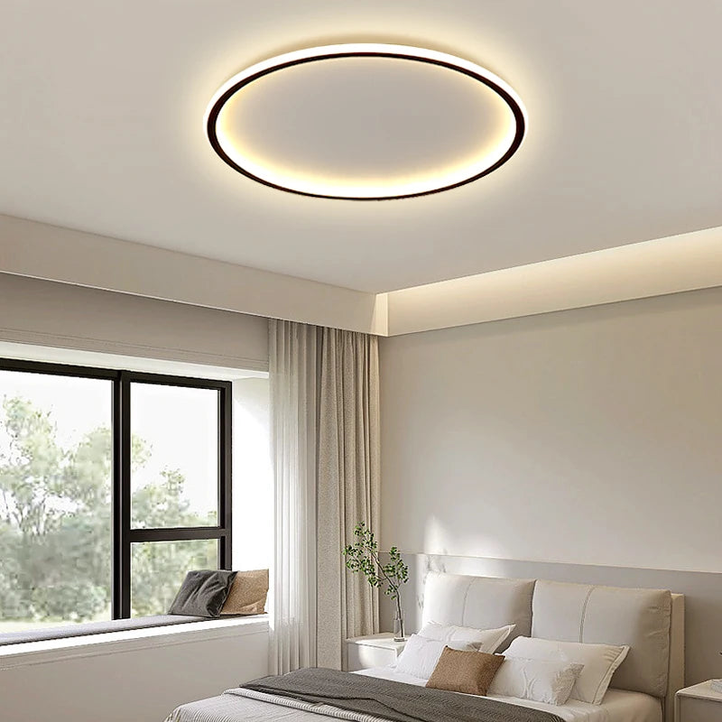 Modern Ultrathin LED Ceiling Lamp For Living Room Bedroom Aisle Study Room Balcony Light Home Decor Lighting Chandelier Fixture