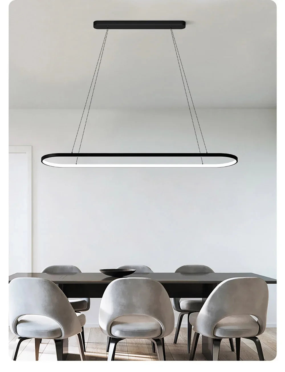 Modern LED Pendant Light 70/90CM Line Lamp For Living Room Dining Room Office Hotel Haning light Home Decor Lighting Fixtures