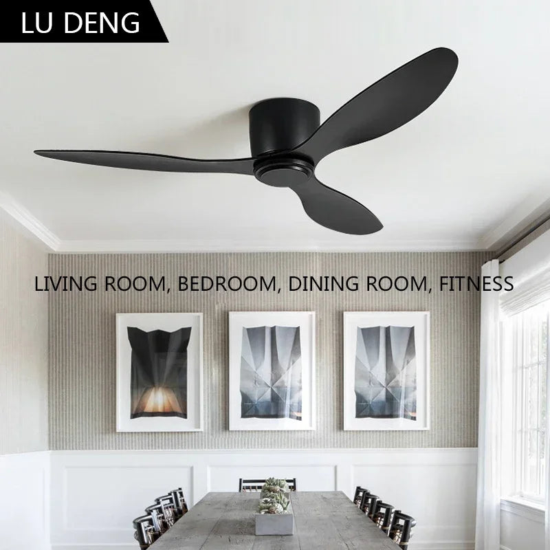 LED Lights, Modern Ceiling Fans, LED Lights, DC Motors, High Air Volume Remote Control, Kitchen, Bedroom, Dining Room, Terrace