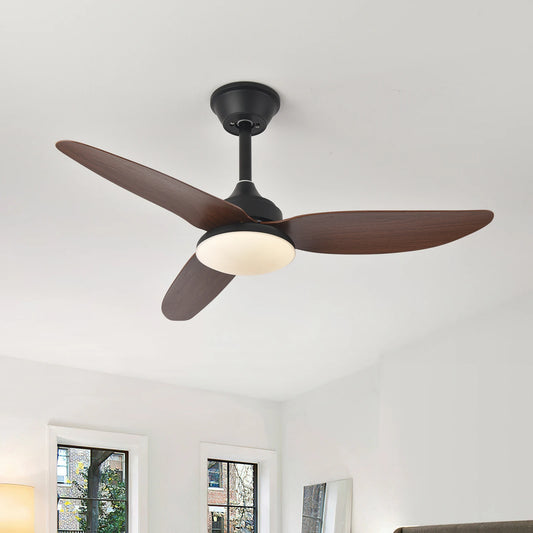 25/40 Inch Ceiling Fans With Lights Led 3 Color 6 Speeds DC Motor Fans Remote Control Low Floor Decorative Fans With Lighting
