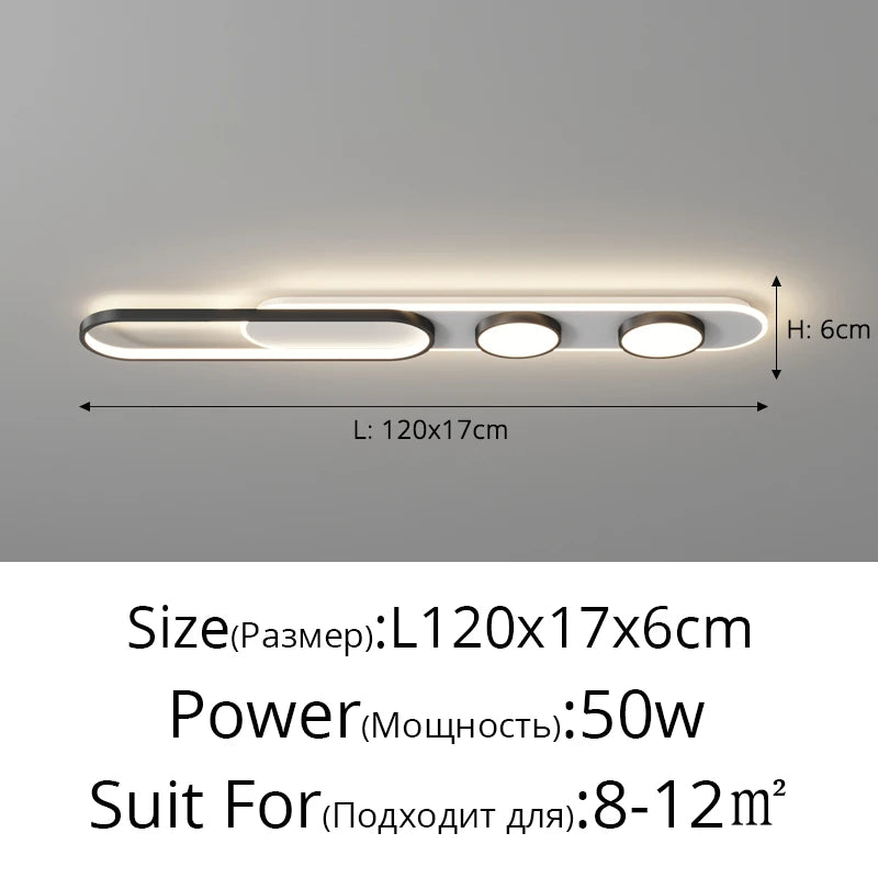 Modern Ceiling Light Nordic LED Ceiling Lamp For Bedroom Study Foyer Corridor Cloakroom Simple Indoor Home Decor Ceiling Lamps