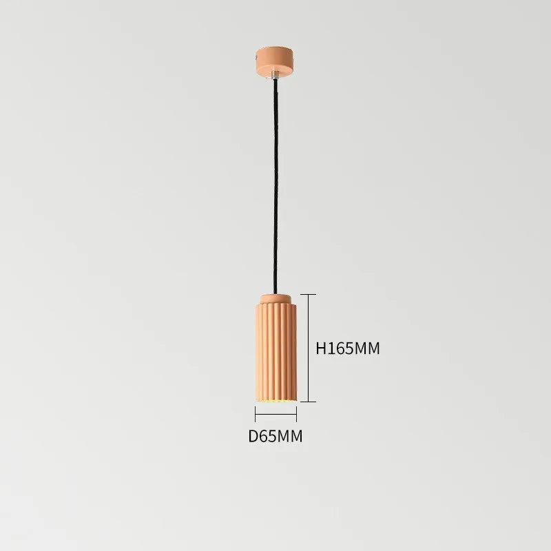 Minimalist Nordic Cylindrical Downlight Surface Mounted Resin Ceiling Lamp GU10 Grid Spotlight Corridor Living Room Home Decor