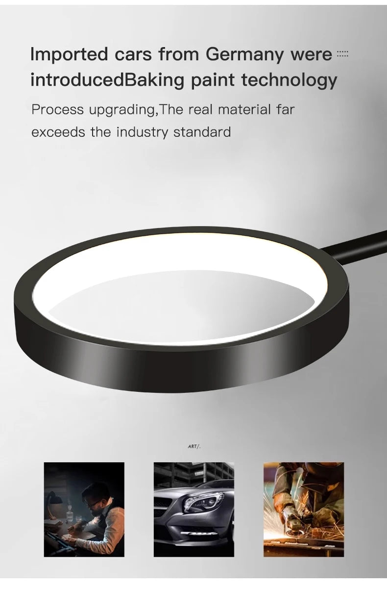 Pendant Lights Hanging Lamp Modern Table LED Long Linear Chandelier Kitchen Island Lighting For Dining Living Room Office Light