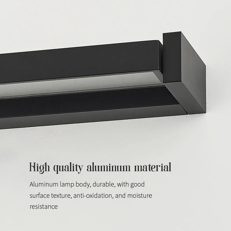2025 new model. Outdoor waterproof wall lamp. Can rotate. Aluminum and glass materials. 18W, minimalist landscape light