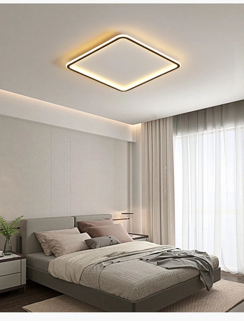 Modern Ultrathin LED Ceiling Lamp For Living Room Bedroom Aisle Study Room Balcony Light Home Decor Lighting Chandelier Fixture