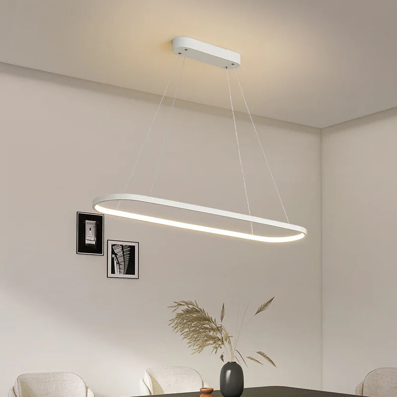 Modern LED Pendant Light 70/90CM Line Lamp For Living Room Dining Room Office Hotel Haning light Home Decor Lighting Fixtures