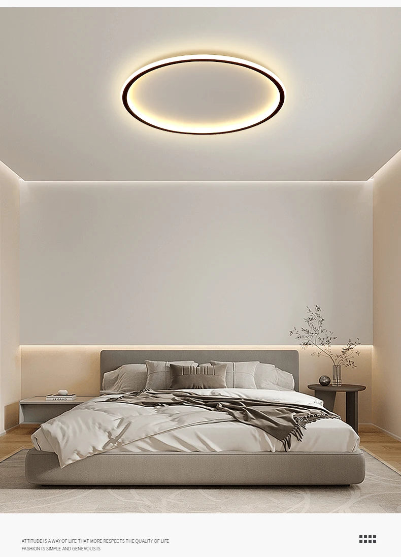 Modern Ultrathin LED Ceiling Lamp For Living Room Bedroom Aisle Study Room Balcony Light Home Decor Lighting Chandelier Fixture