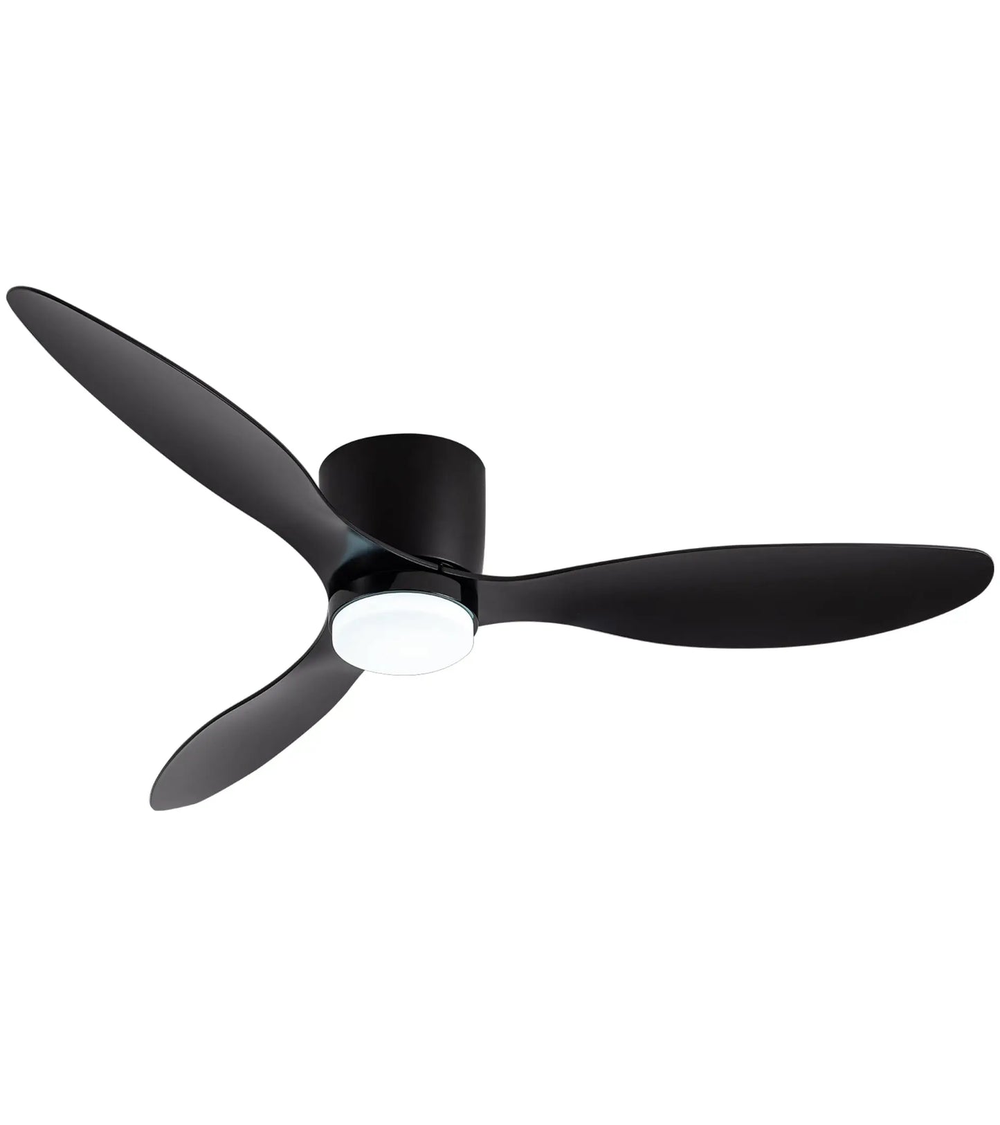 IRALAN Modern Ceiling Fan with LED Light Remote Control Nordic Low Floor Decorative Light Bedroom Living Room Bedroom Decor
