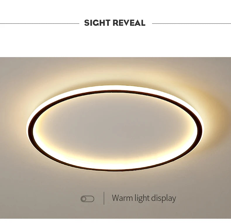 Modern Ultrathin LED Ceiling Lamp For Living Room Bedroom Aisle Study Room Balcony Light Home Decor Lighting Chandelier Fixture