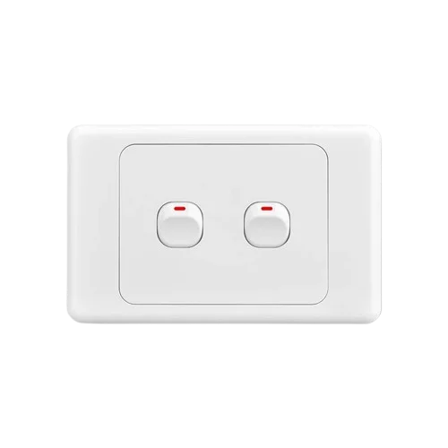 Australian Newzealand Standard Wall Socket Outlet SAA General Purpose Single Power Outlets And Light Switches Horizontal Mount