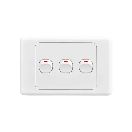 Australian Newzealand Standard Wall Socket Outlet SAA General Purpose Single Power Outlets And Light Switches Horizontal Mount