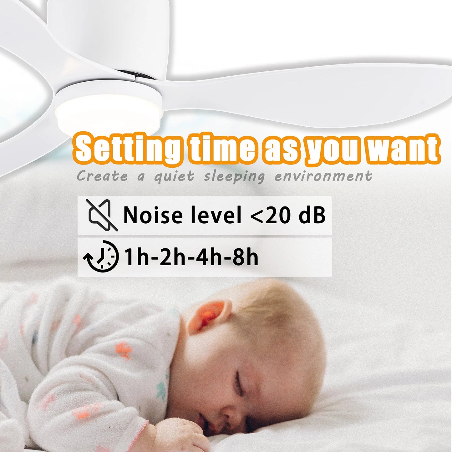 IRALAN Modern LED Ceiling Fan Light With Remote Control Low Floor Decorative Light Energy-saving Light With Fan In Bedroom Home