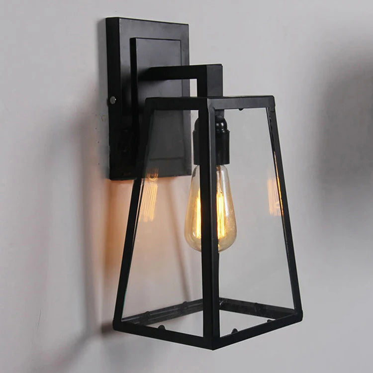 Retro Loft Outdoor Lamp Industrial Vintage Garden Light Restaurant Stair Aisle Bedroom Porch Cafe Lamp Bedside Wall Sconce