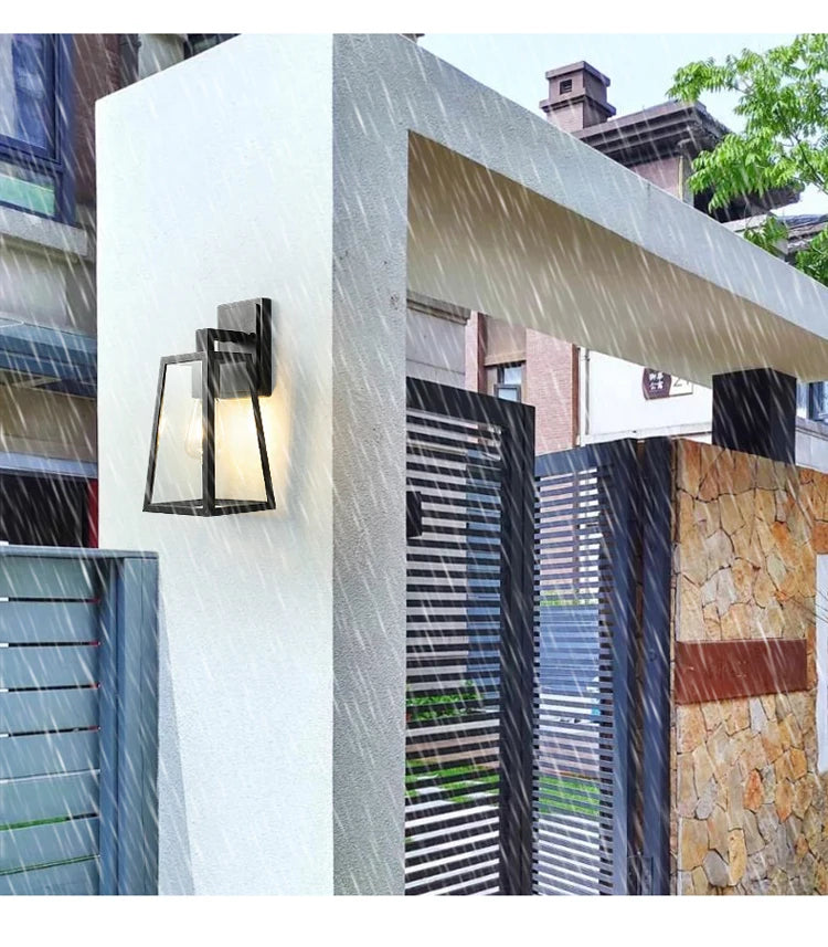 Retro Loft Outdoor Lamp Industrial Vintage Garden Light Restaurant Stair Aisle Bedroom Porch Cafe Lamp Bedside Wall Sconce