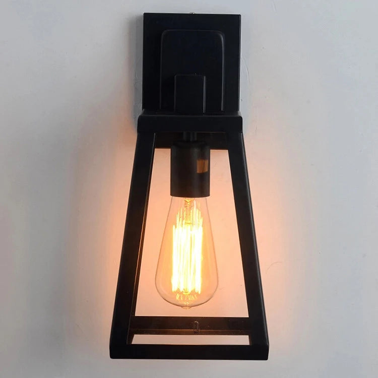 Retro Loft Outdoor Lamp Industrial Vintage Garden Light Restaurant Stair Aisle Bedroom Porch Cafe Lamp Bedside Wall Sconce