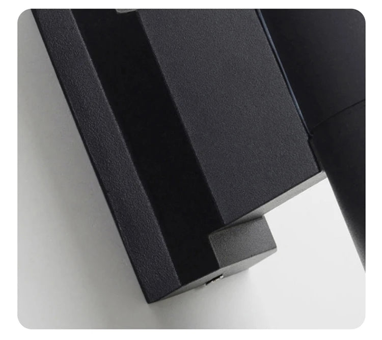 black gray up down outdoor wall light 6W 10W 20W 30W 36W porch garden waterproof home lighting outdoor   aluminum lamp body