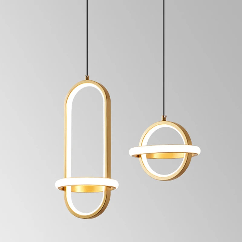 Nordic Modern LED Pendant Light Bedroom Bedside Hanging Chandeliers Lamp For Living room Dinnig Room Table Lamp Lighting Fixture