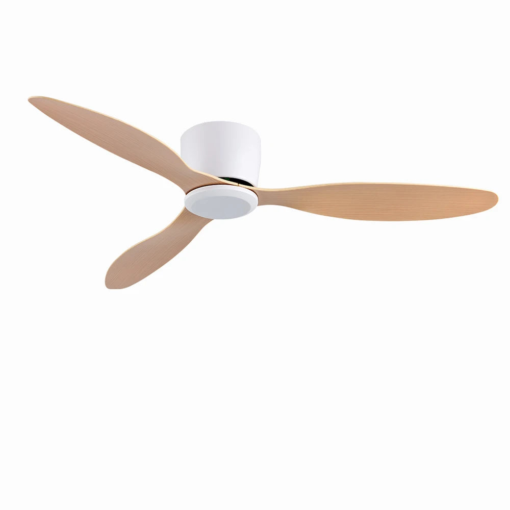 Simple Large Electric fan Remote Control APP dimmable Ceiling Fan No lights Indoor home decoration fan Bedroom Living room fans