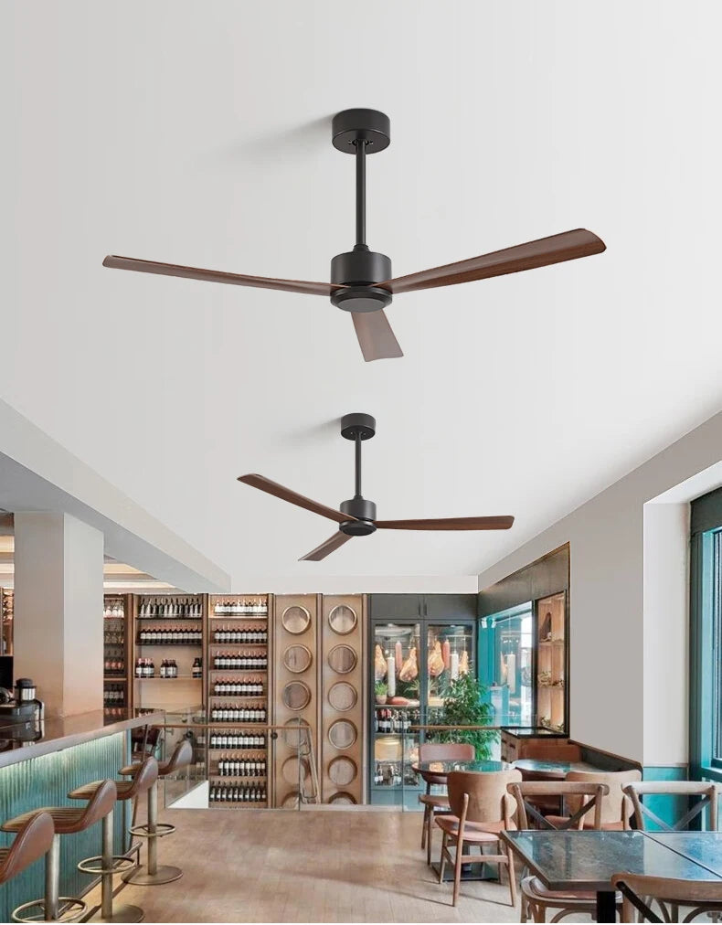 50 Inch Inverter Ceiling Fan: 6 - Speed Remote, Silent, Energy - Saving for Living & Dining Rooms, Boasting Sleek Modern Design