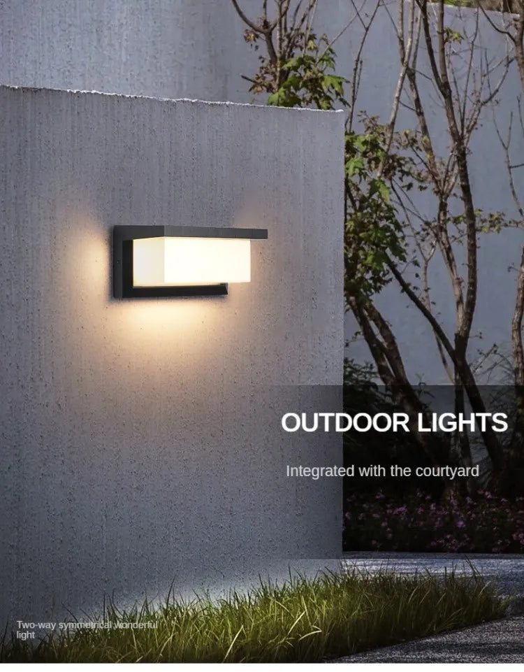 LED outdoor lights waterproof IP65 AC85-265V Motion Sensor light led outdoor wall light outdoor lighting outdoor wall lamp