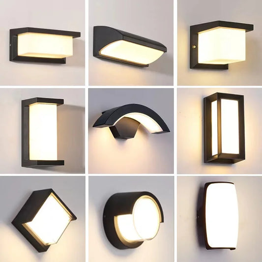 LED outdoor lights waterproof IP65 AC85-265V Motion Sensor light led outdoor wall light outdoor lighting outdoor wall lamp