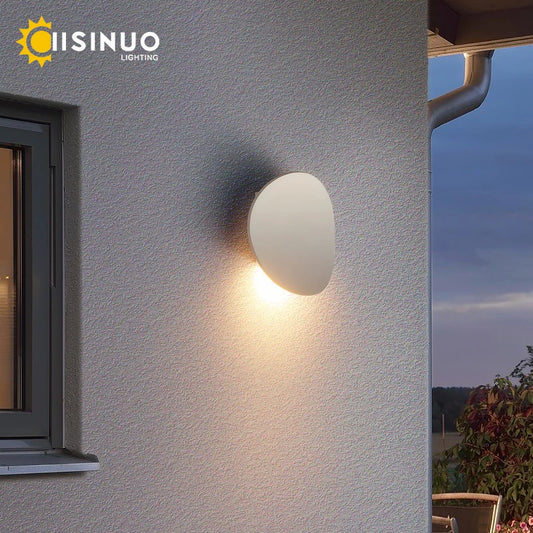LED Outdoor Porch Wall Sconce Aluminum Exterior Wall Lighting Fixtures Waterproof Lamp for House Patio Doorway Garage Decoration