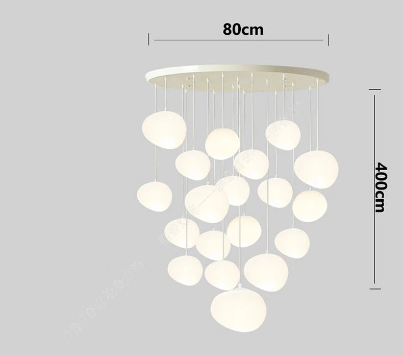 Nordic home decor dining room Pendant lamp lights indoor lighting stair lamp hanging light chandelier lamps for living room