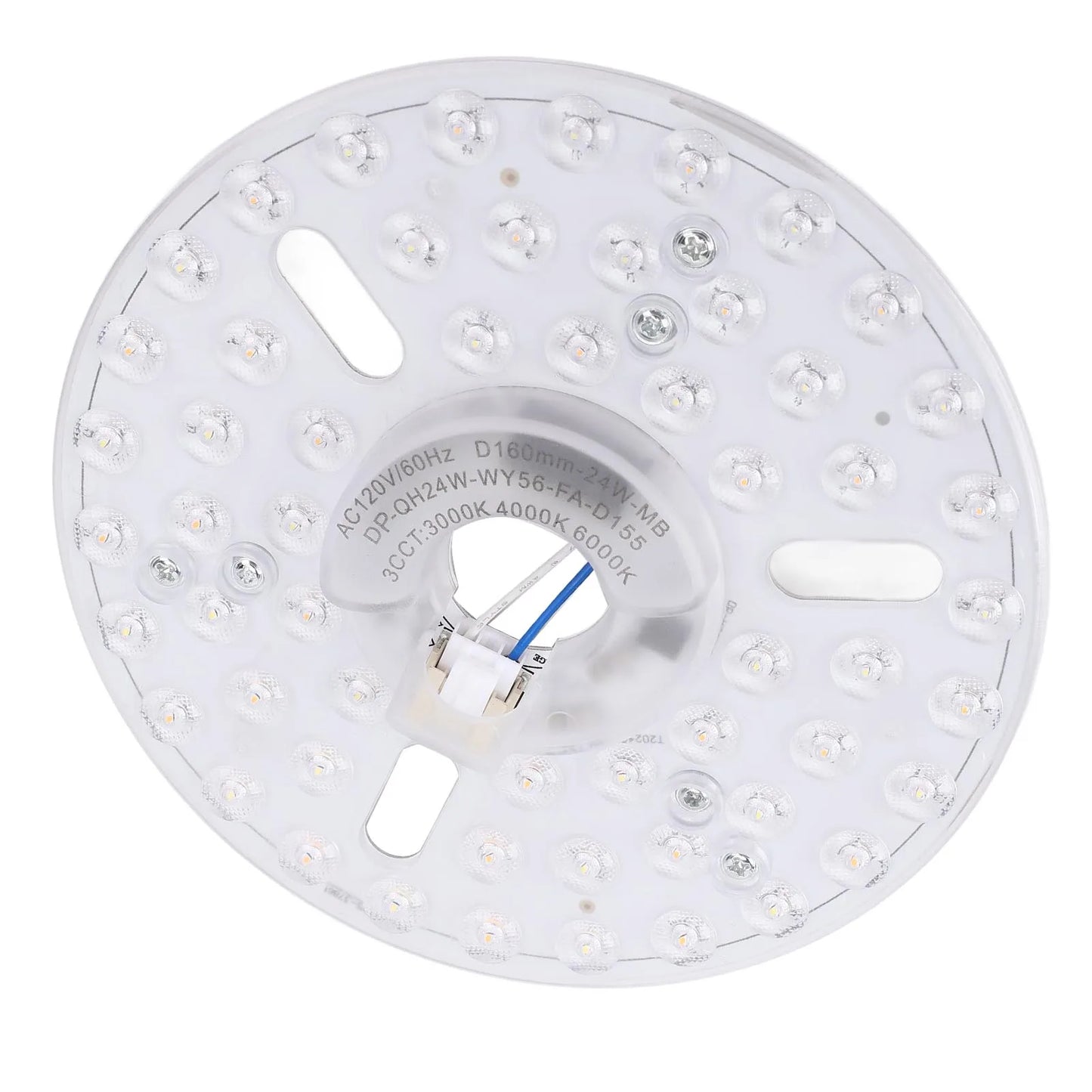 Ceiling Fan Light 6.3-inch LED Ceiling Fan Light Replacement Part Magnetic Suction Cup Freely Adjustable Brightness