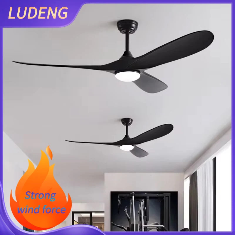 Low Floor Modern Ceiling Fan with Light 42 Inch DC Motor Reversible Blade Remote Control LED Fan Indoor Lighting Decoration