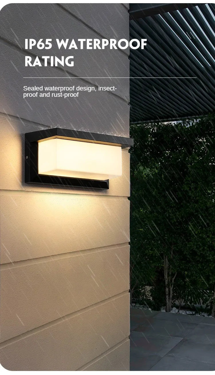 LED outdoor lights waterproof IP65 AC85-265V Motion Sensor light led outdoor wall light outdoor lighting outdoor wall lamp