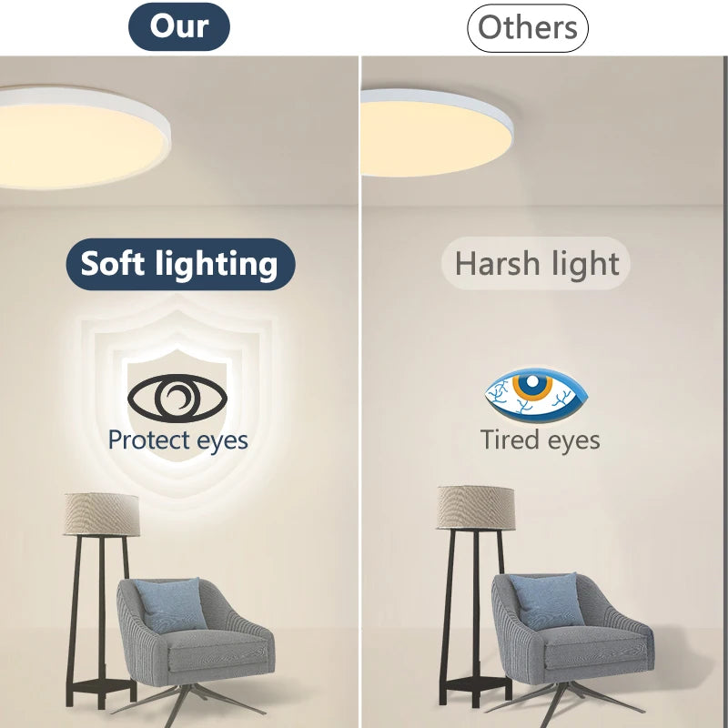 Smart TUYA Ceiling Light RGB Dimming APP Remote Control Bluetooth LED Light Home Interior Decoration Colour 32W 45W 47W AC 220V