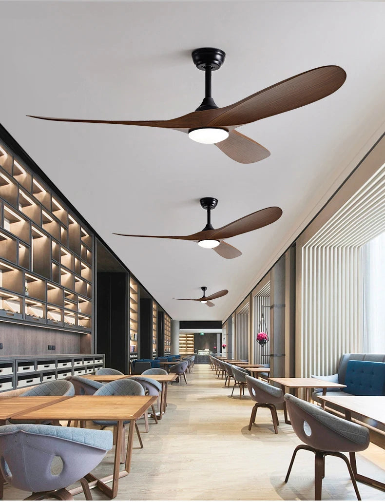 Low Floor Modern Ceiling Fans No Light 42Inches DC Motor Reversible Blades Remote Control Led Fans Lamp With Lights